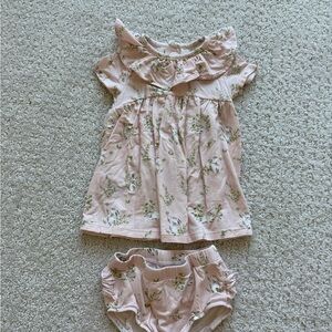 Magnetic Me Pink Floral Kids Dress